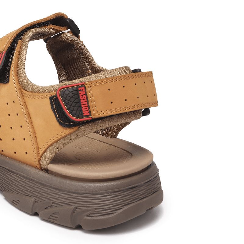 Män Koskinn Andas Öppnade Halkfria Casual Outdoor Sandaler