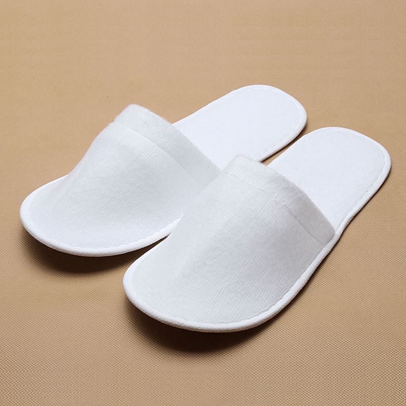 1Par Closed Toe Vita Disposable Hotel Tofflor Spa Tofflor