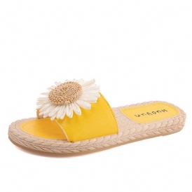 Dam Daisy Decor Bärbara Comfy Beach Slides Tofflor