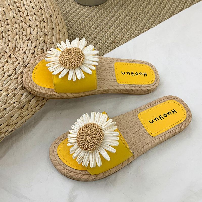 Dam Daisy Decor Bärbara Comfy Beach Slides Tofflor