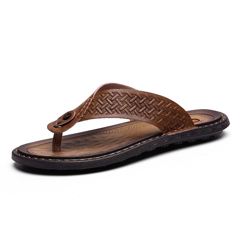 Herr Flip Flop Retro Casual Soft Home Tofflor