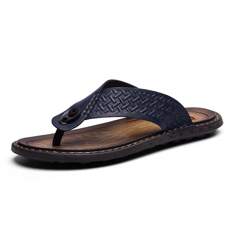 Herr Flip Flop Retro Casual Soft Home Tofflor