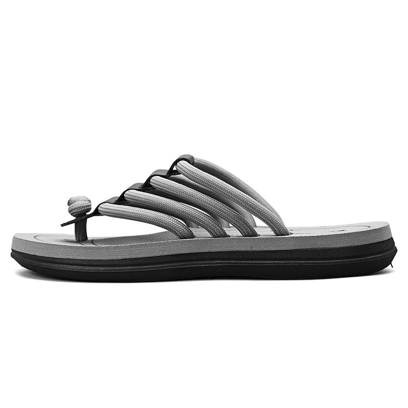 Män Andas Bekväma Botten Halkfria Beach Flip Flops Casual Tofflor