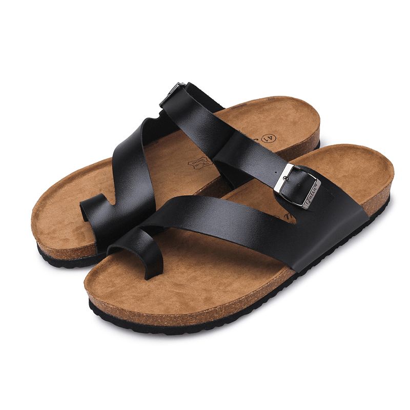 Män Andas Non Slip Flip Soft Sole Beach Casual Tofflor