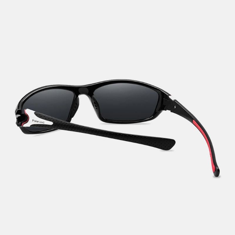 Män Full Frame Retro Outdoor Ridning Driving Glasögon Polarized Night Vision Solglasögon