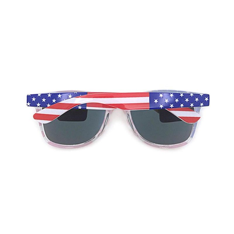 Unisex Patriotic Polarspex Polarized 80-Tals Retro Trendiga Snygga Solglasögon