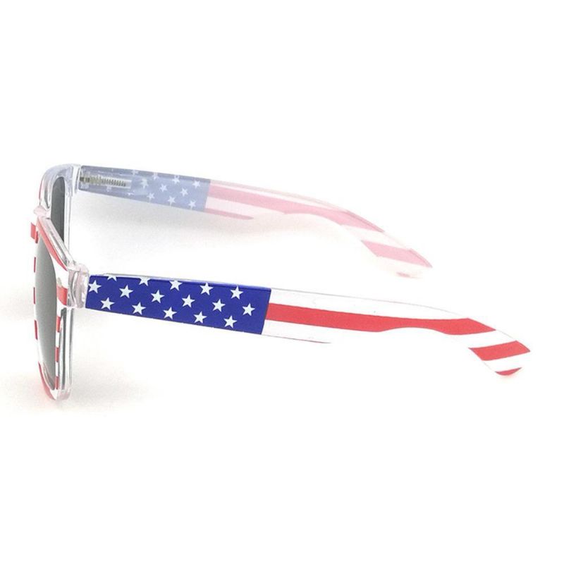 Unisex Patriotic Polarspex Polarized 80-Tals Retro Trendiga Snygga Solglasögon