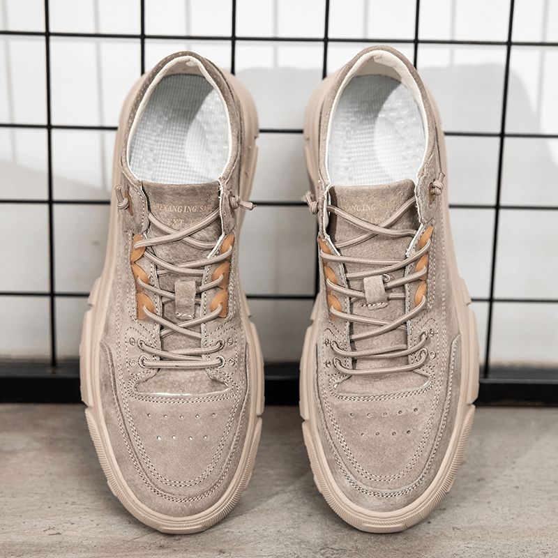 Herr Retro Comfy Andas Low Top Casual Tooling Sneakers