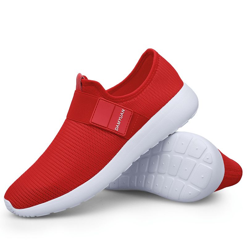 Män Casual Mesh Sneakers Andas Lätta Sneakers