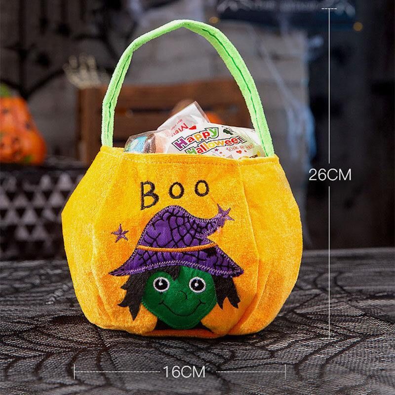 Barn Halloween Stil Mönster Casual Gå Ut Candy Sugar Carry Bag Handväska