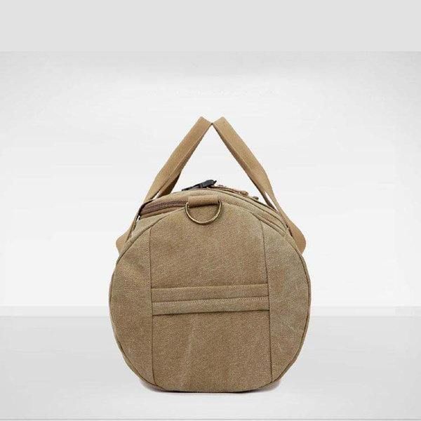 Män Rese Duffle Bag Business Holdall Bag Outdoor Canvas Resväska