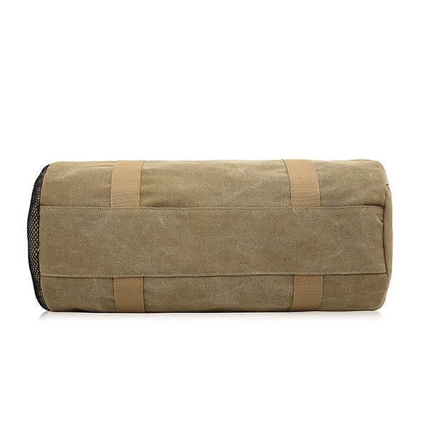 Män Rese Duffle Bag Business Holdall Bag Outdoor Canvas Resväska