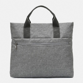 Mode Simpe Casual Hnadbag Business Bag Messenger Bag För Män Kvinnor