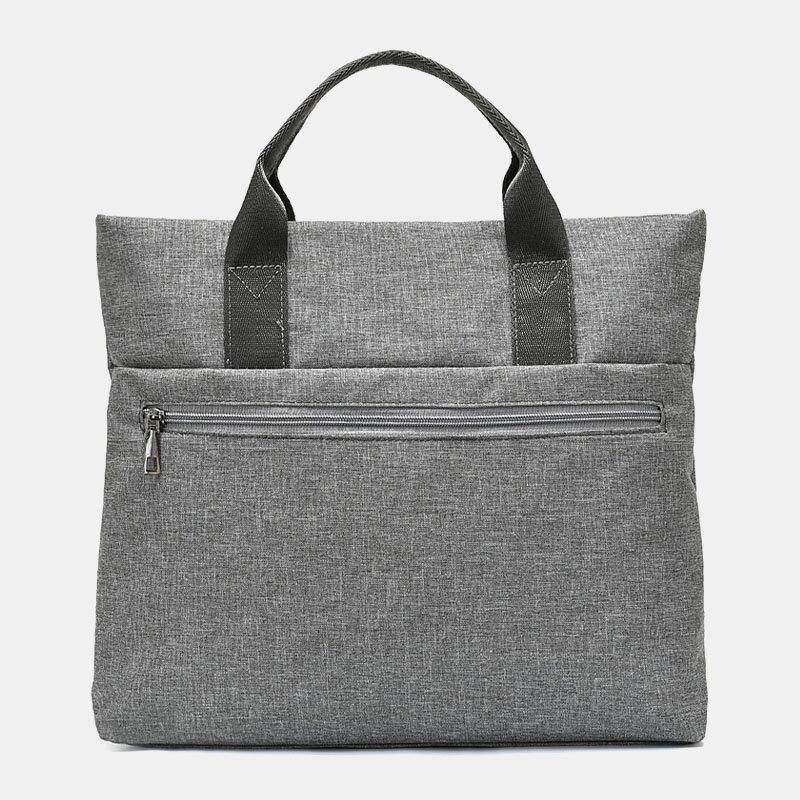 Mode Simpe Casual Hnadbag Business Bag Messenger Bag För Män Kvinnor