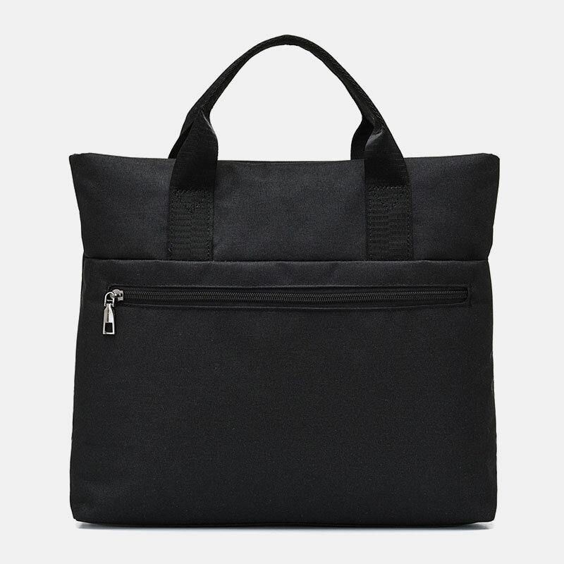 Mode Simpe Casual Hnadbag Business Bag Messenger Bag För Män Kvinnor