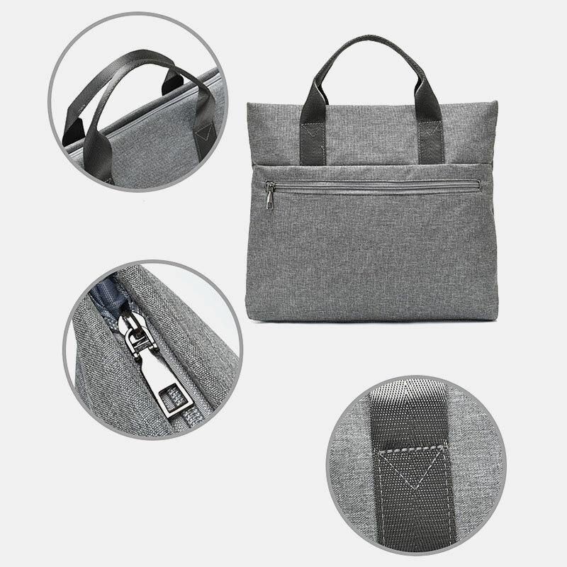 Mode Simpe Casual Hnadbag Business Bag Messenger Bag För Män Kvinnor