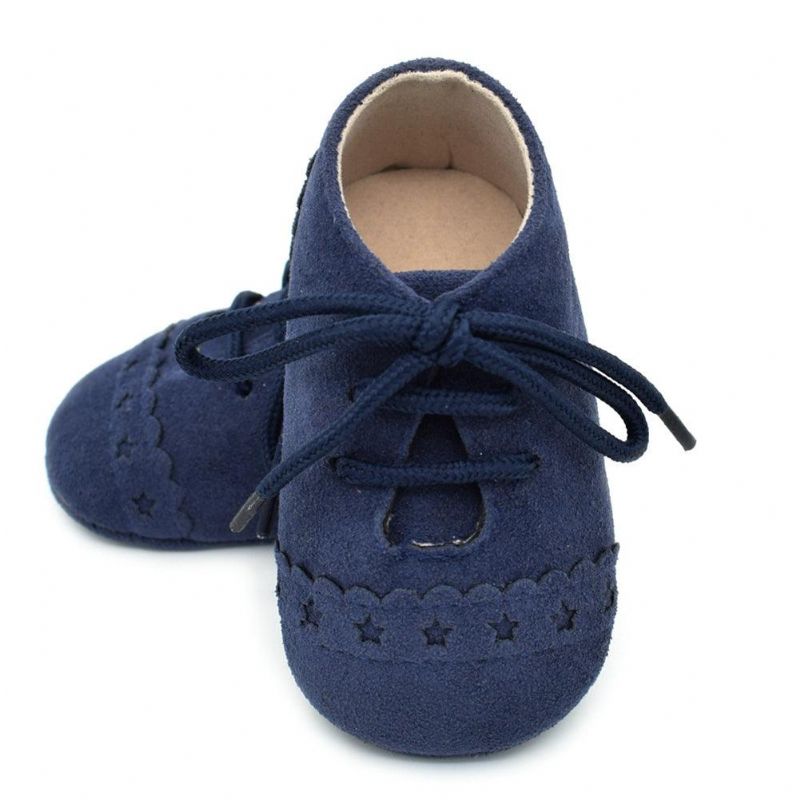 Baby Mjuka Nubuck Läder Mjuka Skor