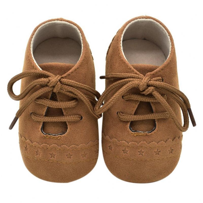 Baby Mjuka Nubuck Läder Mjuka Skor