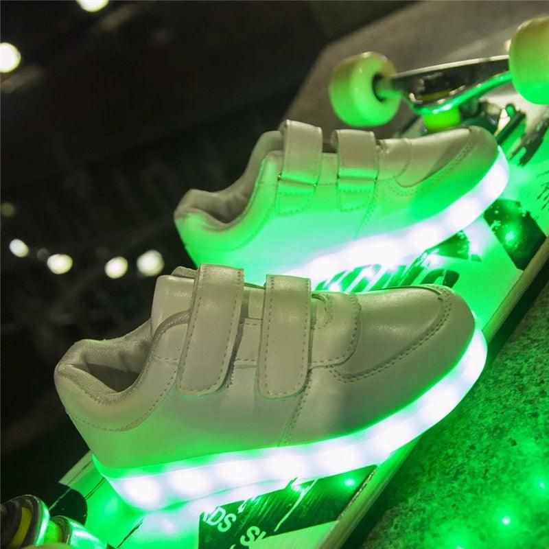 Sneakers Med Usb-Lampor