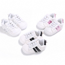 Unisex-Sneakers Med Mjuk Sula För Baby