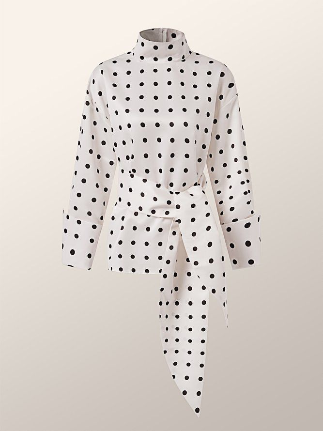 Statement Lossa Polka Dots Daily Top