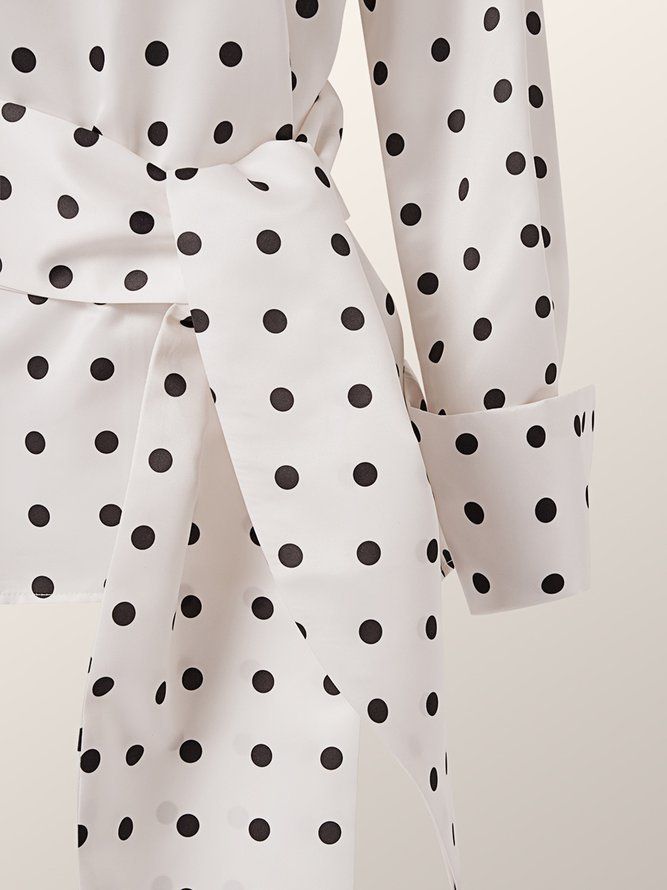 Statement Lossa Polka Dots Daily Top