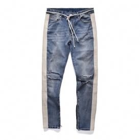 Rippade Jeans För Män