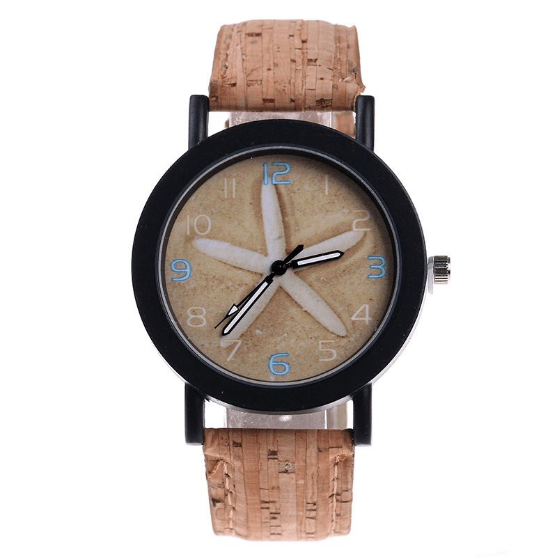 Fshion Damklocka Color Dial Retro Kvartsur