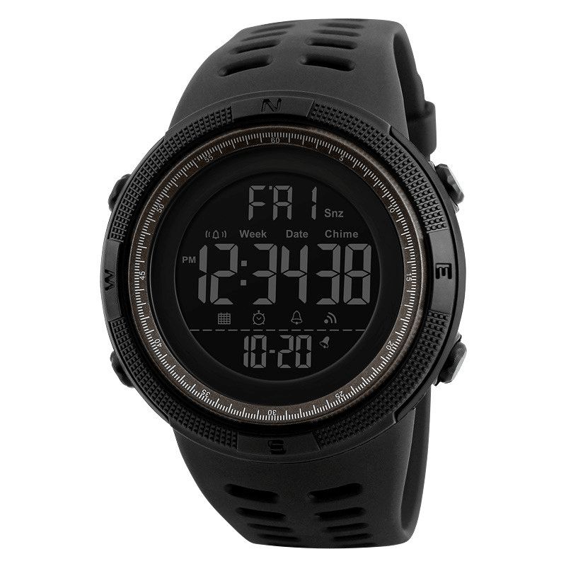 Honhx 62 Mode Märklocka Luminous Date Week Display Multi-Function Camouflage Sport Digital Watch