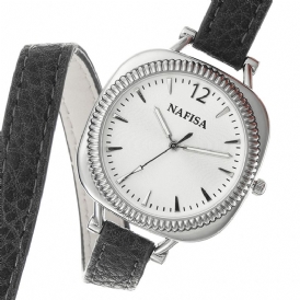 Nafisa Elegant Dam Kvartsur Mode Armband Presentklocka Casual Damklänning Armband Watch