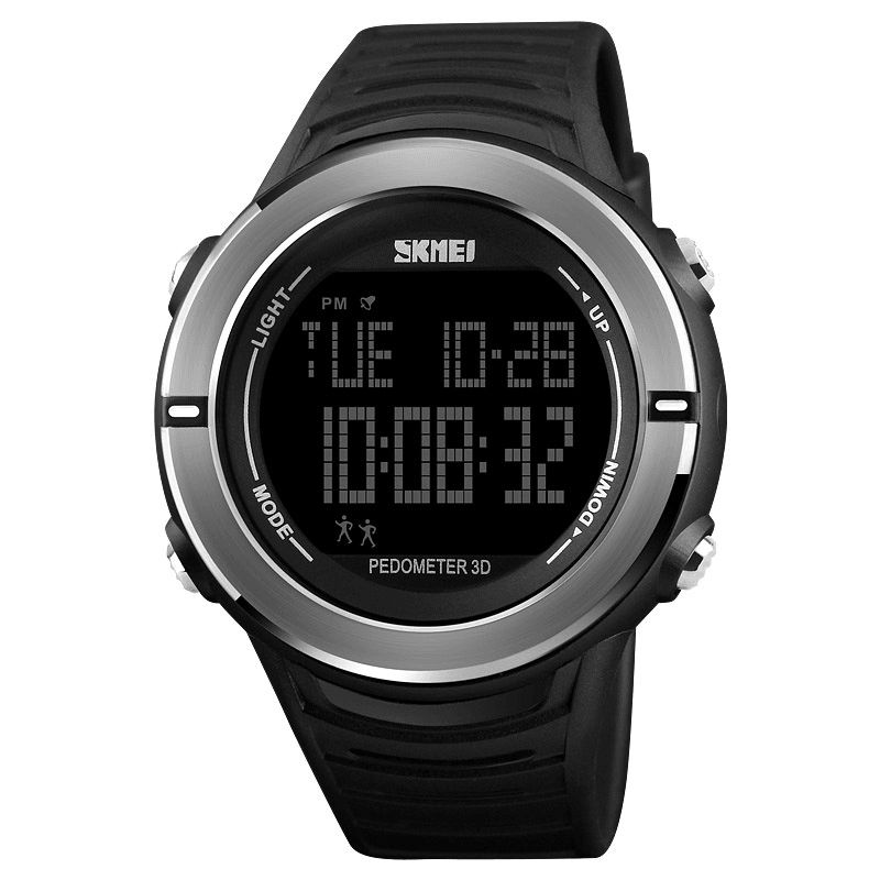 Skmei 1322 Digital Watch Man Mode Sport Multi-Function Alarm Stegräknare Armbandsur