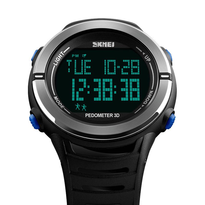 Skmei 1322 Digital Watch Man Mode Sport Multi-Function Alarm Stegräknare Armbandsur