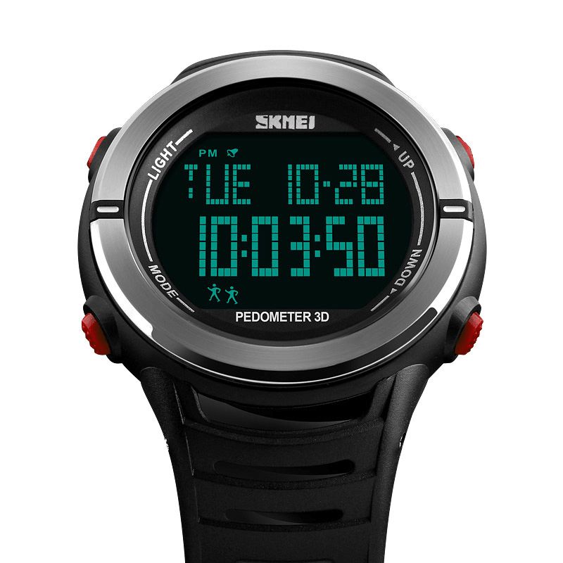 Skmei 1322 Digital Watch Man Mode Sport Multi-Function Alarm Stegräknare Armbandsur