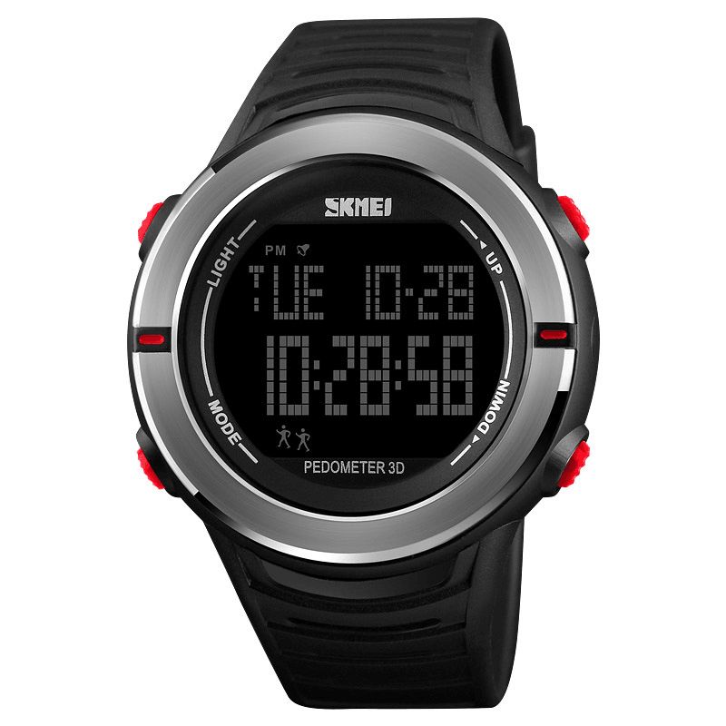 Skmei 1322 Digital Watch Man Mode Sport Multi-Function Alarm Stegräknare Armbandsur