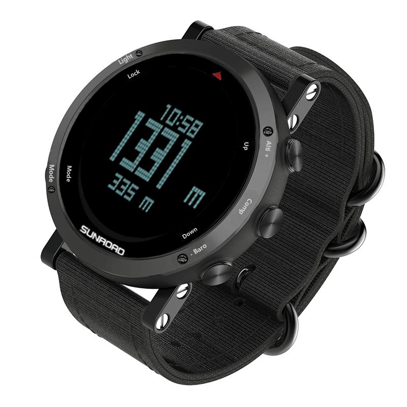 Skmei 1377 Luminous Week Display Vattentät Casual Style Digital Watch Herrarmbandsur