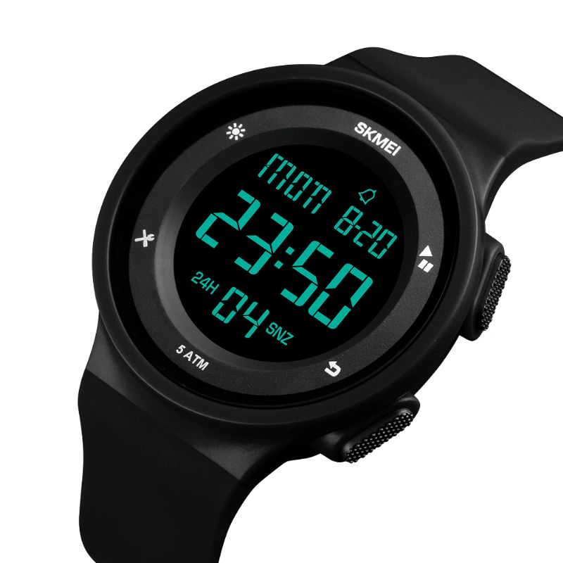 Skmei 1445 Mode Silikon Vattentät Led Outdoor Sport Digital Watch