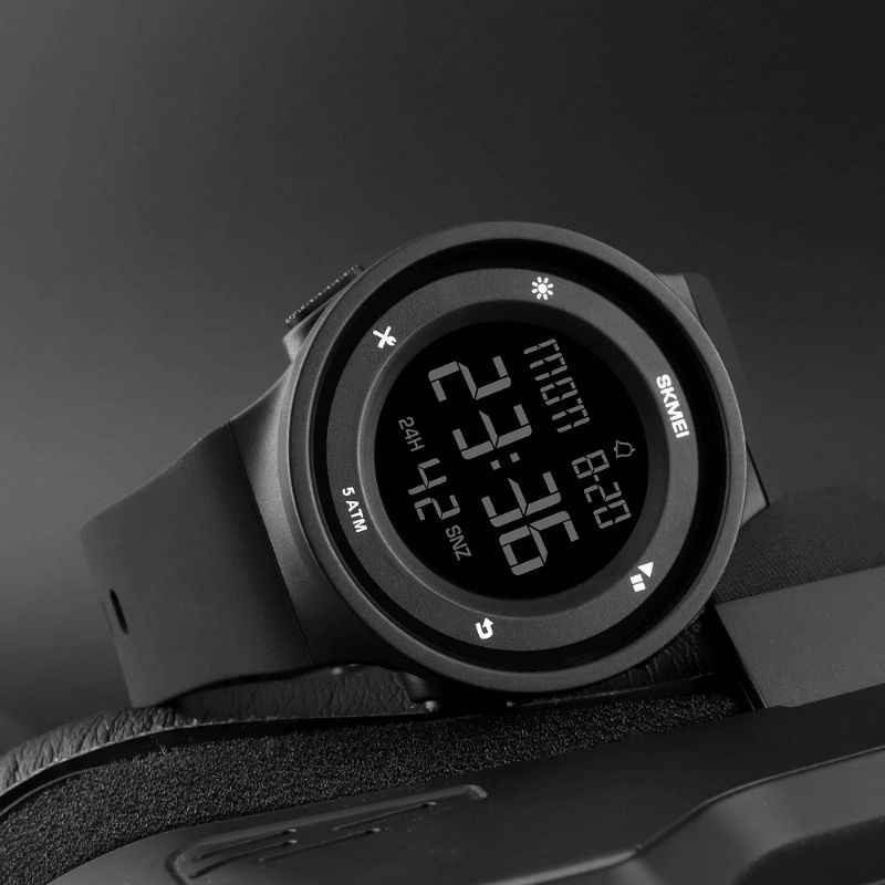 Skmei 1445 Mode Silikon Vattentät Led Outdoor Sport Digital Watch