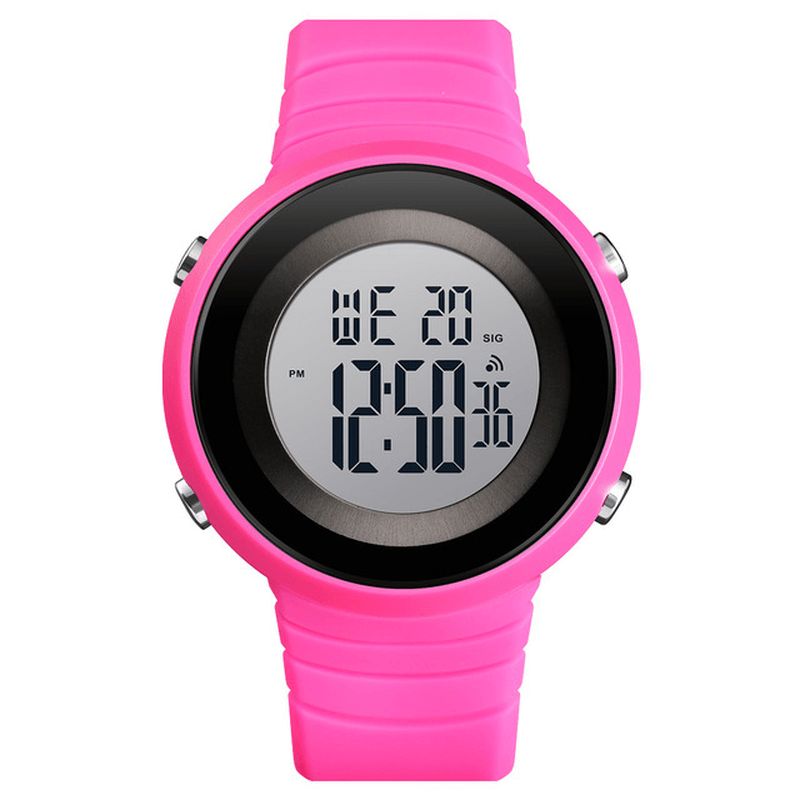 Skmei 1507 5Atm Vattentät Stoppur Alarm Digital Watch Outdoor Sports Herr Watch