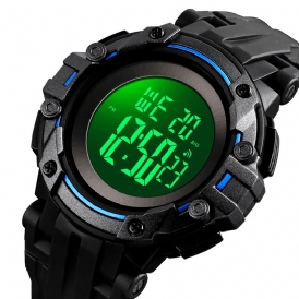 Skmei 1545 Alarm Chronograph Luminous 5Atm Military Style Sports Herr Watch Digital Watch