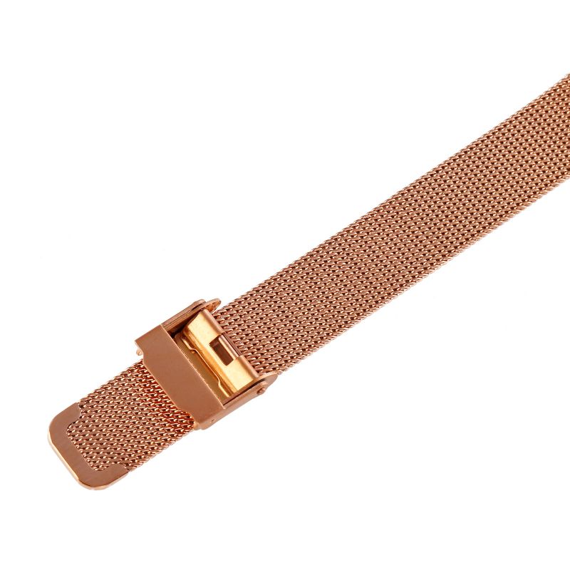 Skmei 1791 Mode Elegant Damklocka Casual Armband I Rostfritt Stål Vattentät Kvartsklocka