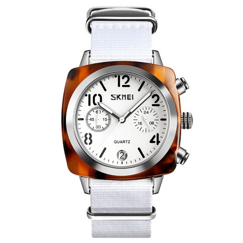 Skmei 9186 Unik Design Multi-Dial Lysande Vattentät Dam Armbandsur Kvartsur