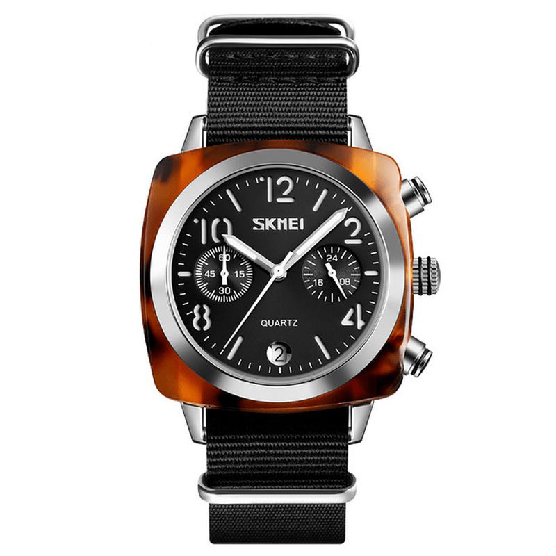 Skmei 9186 Unik Design Multi-Dial Lysande Vattentät Dam Armbandsur Kvartsur