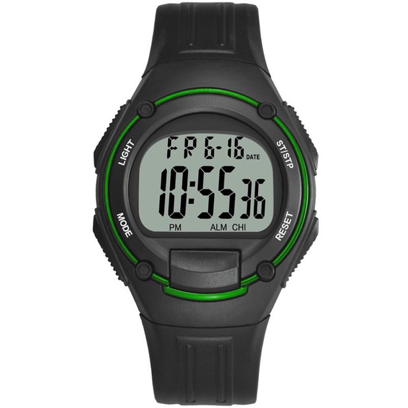 Synoke 9031 Mode Herrklocka Luminous Week Display 12 24 Hour Chronograph Waterproof Digital Watch