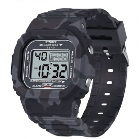 Synoke 9613 Outdoor Sport Herrklocka 3Atm Vattentät Lysande Display Digital Watch