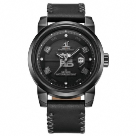 Weide Uv1509B-1C Mode Män Kvartsur Creative Dragon Chinese Font Sport Watch