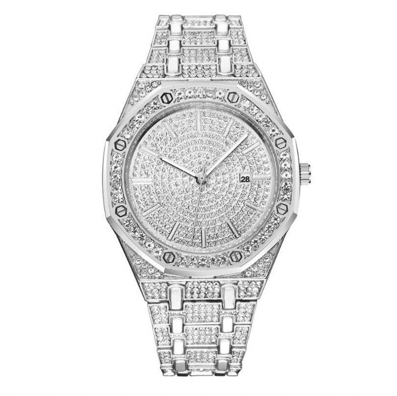 Xsvo Luxury Mode Full Rhinestone Diamond Armbandsur Unisex Kvartsur