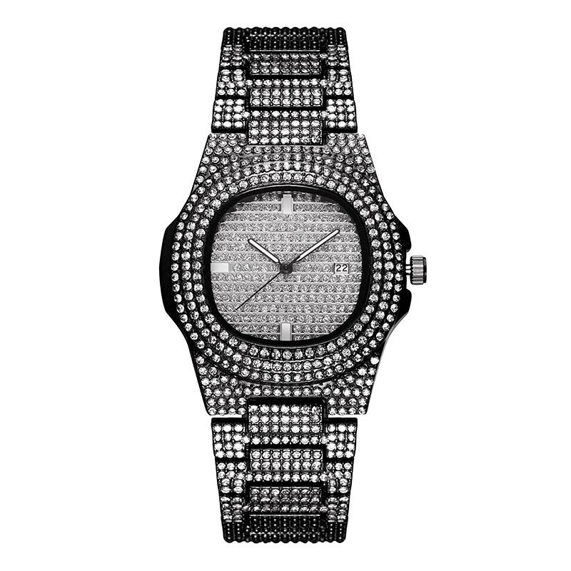 Xsvo Luxury Mode Full Rhinestone Diamond Armbandsur Unisex Kvartsur