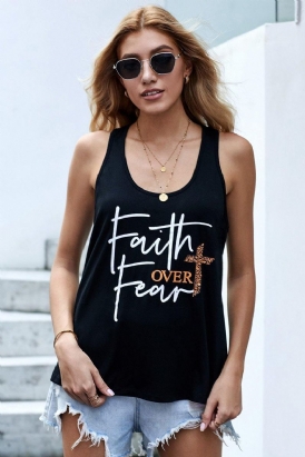 Cross Faith Over Fear Tank