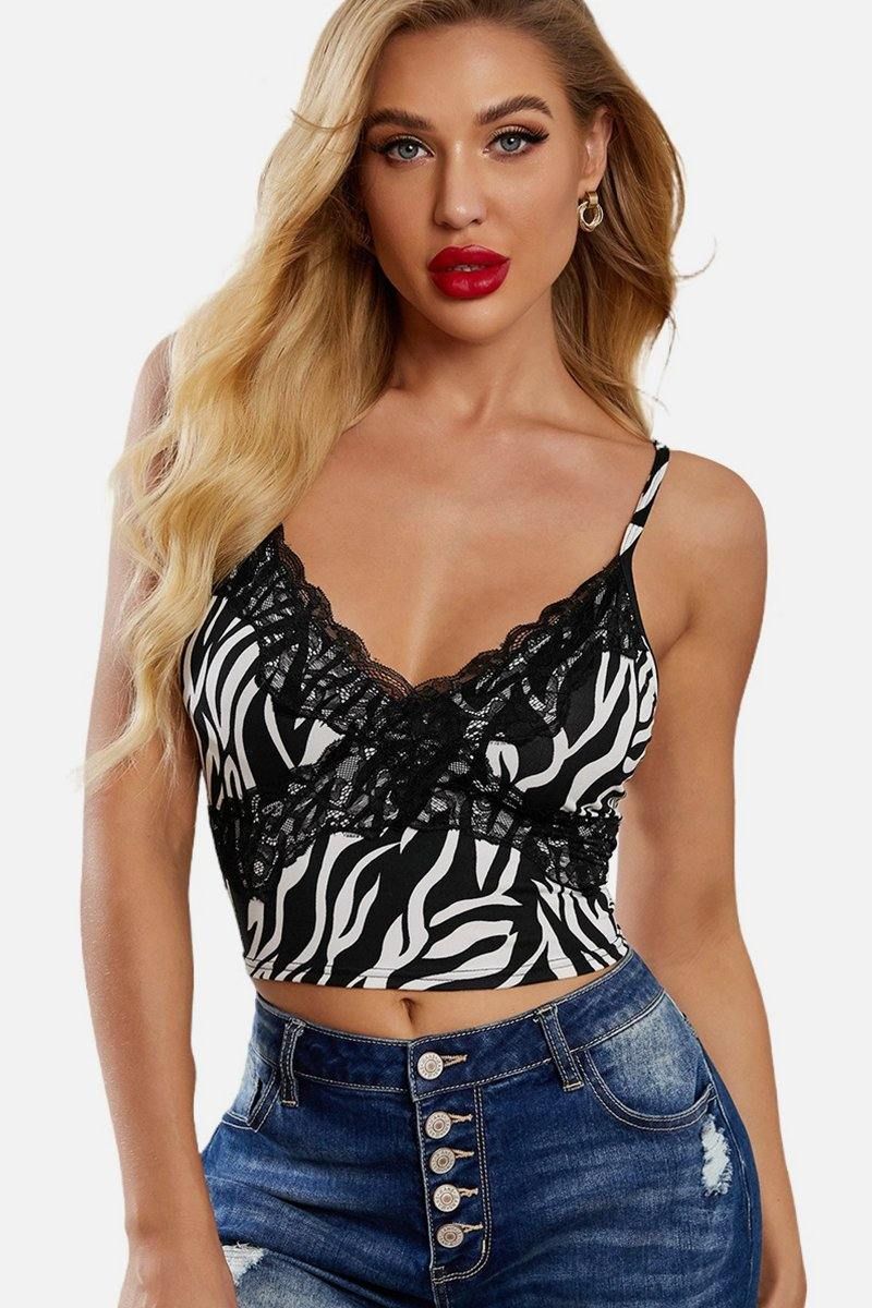 Leopard Print Crop Top