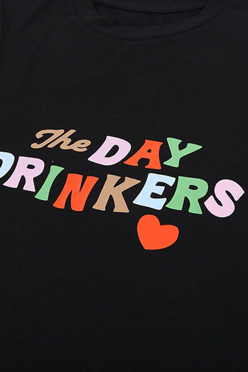 The Day Drinkers Letters Print Linne